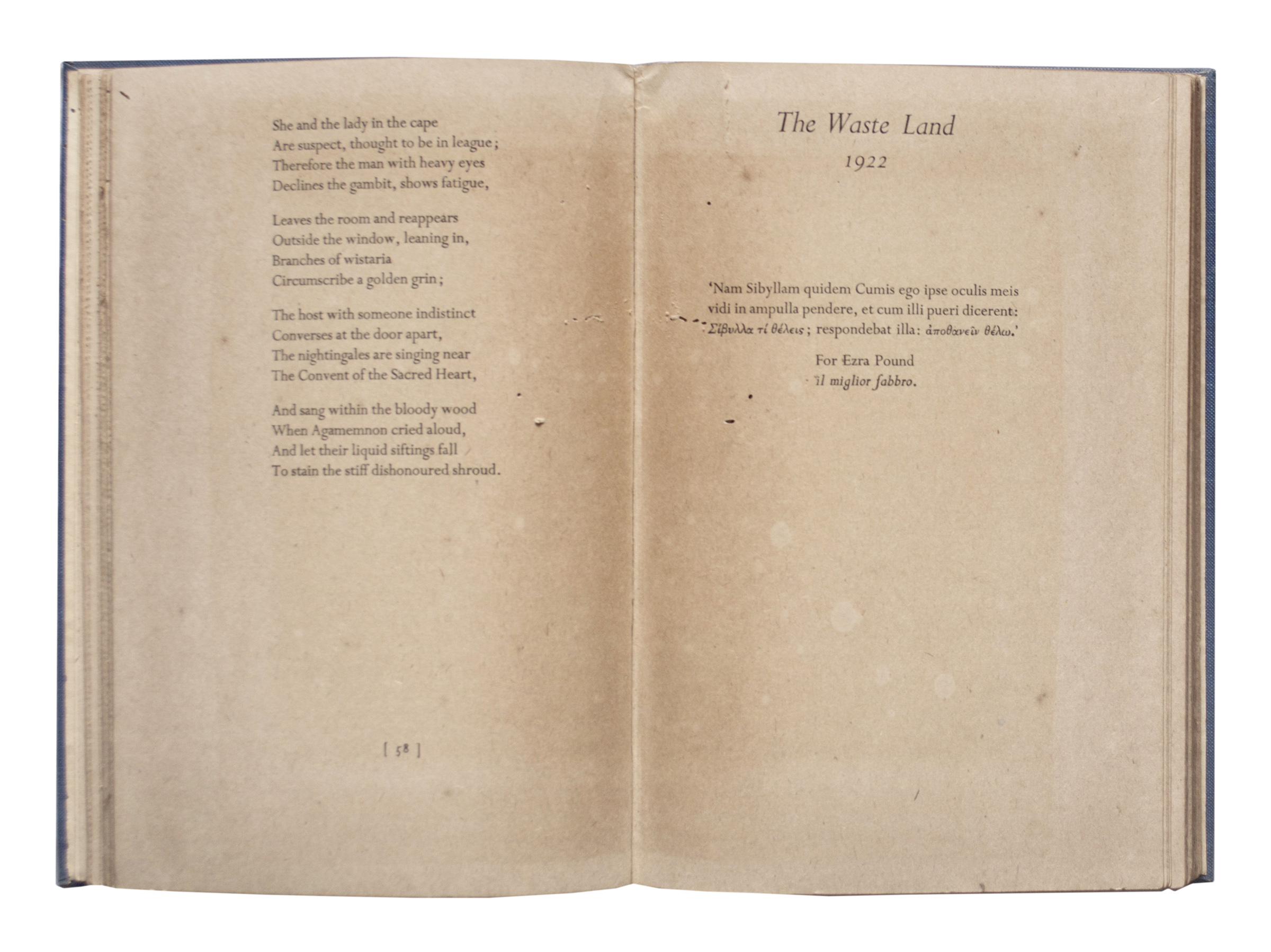 TS Eliot - Collected Poems (1909-1935) by TS Eliot