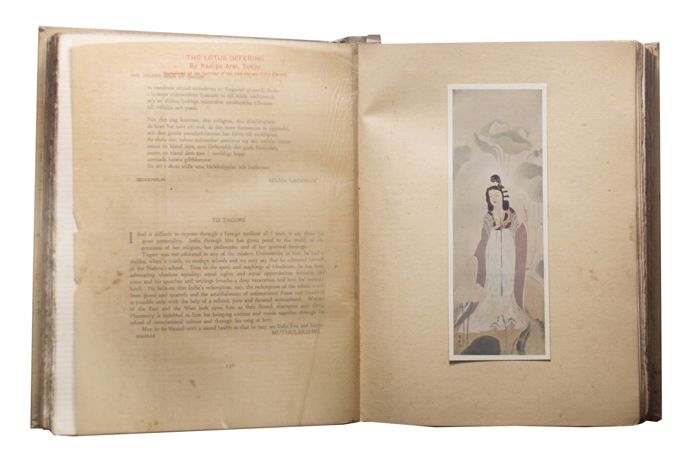 Ramananda Chatterjee - Golden Book of Tagore edited by Ramananda Chatterjee 1931 edition