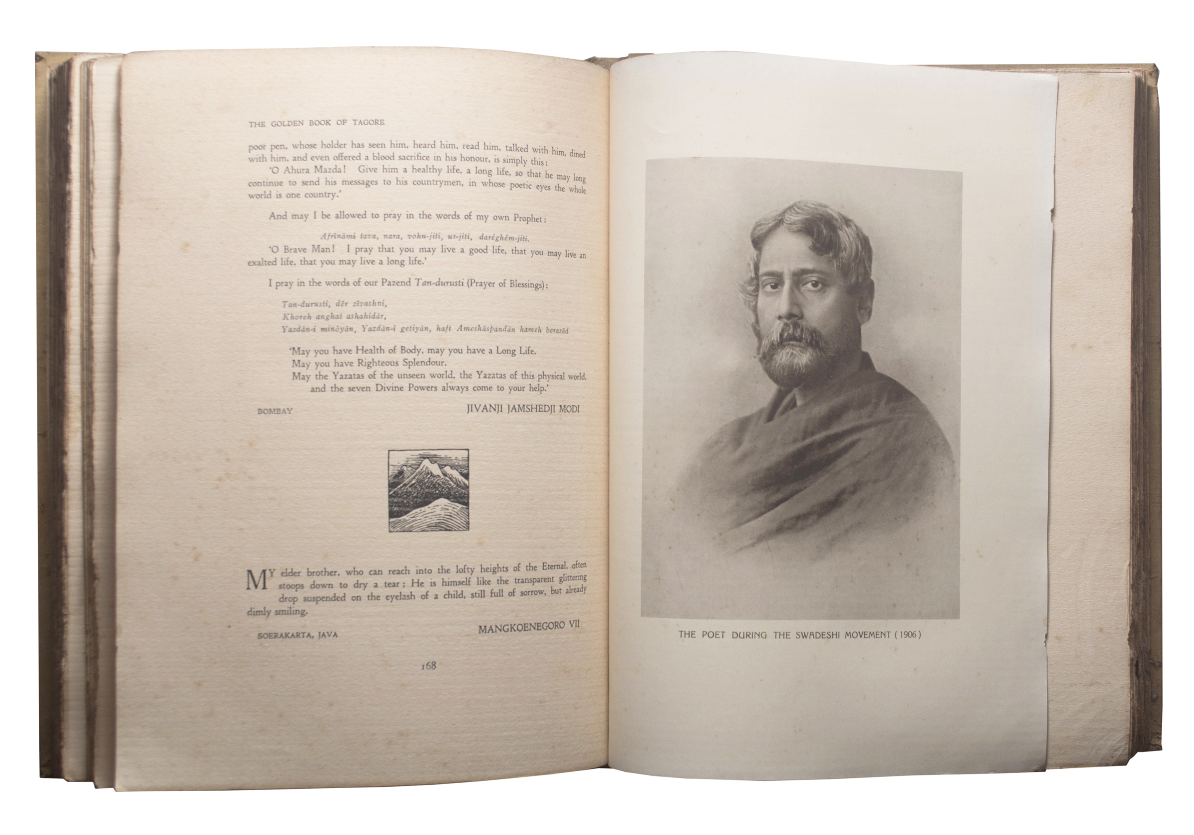 Ramananda Chatterjee - Golden Book of Tagore edited by Ramananda Chatterjee 1931 edition