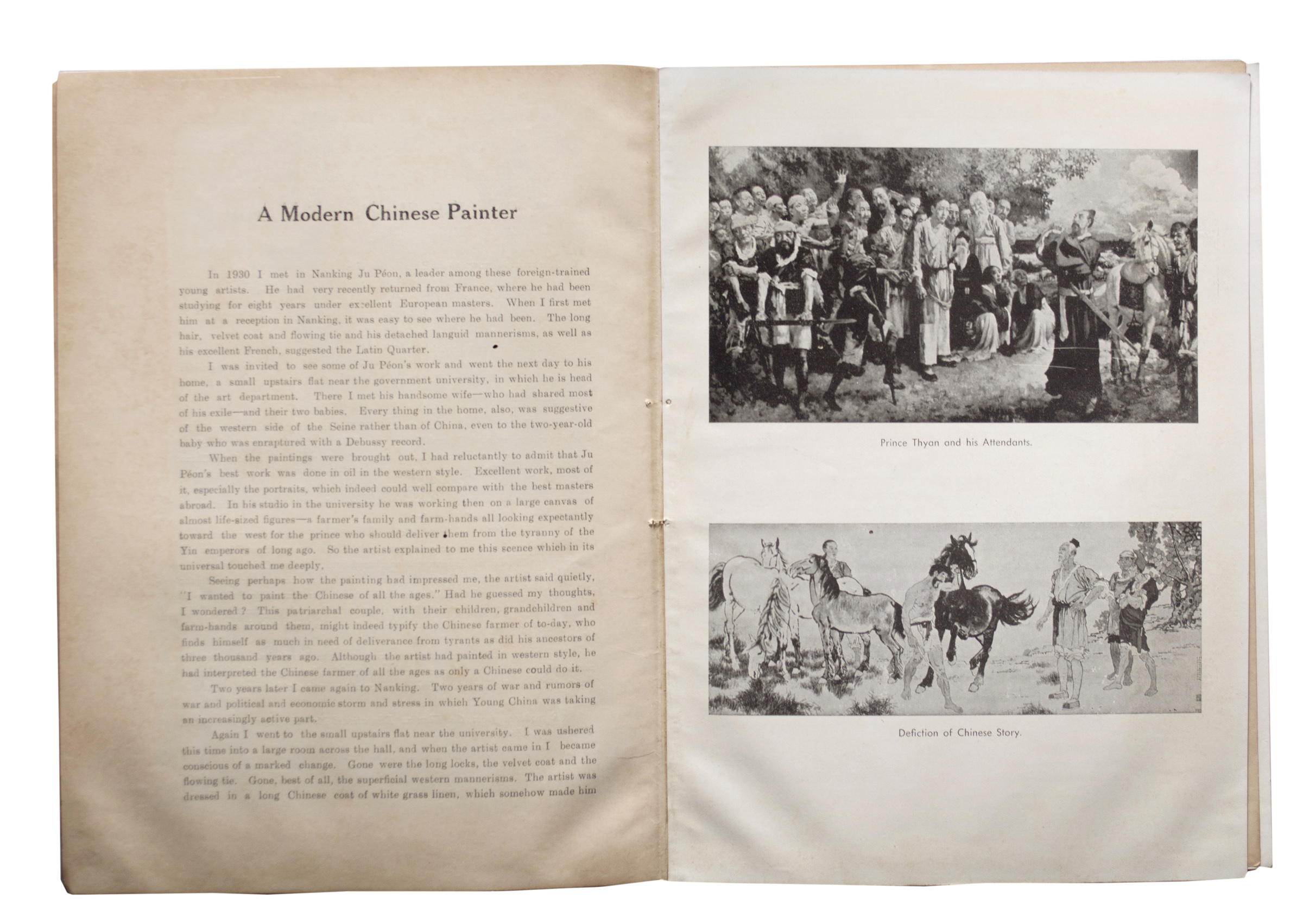 Ju Peon - Ju Peon Exhibition catalogue 1940