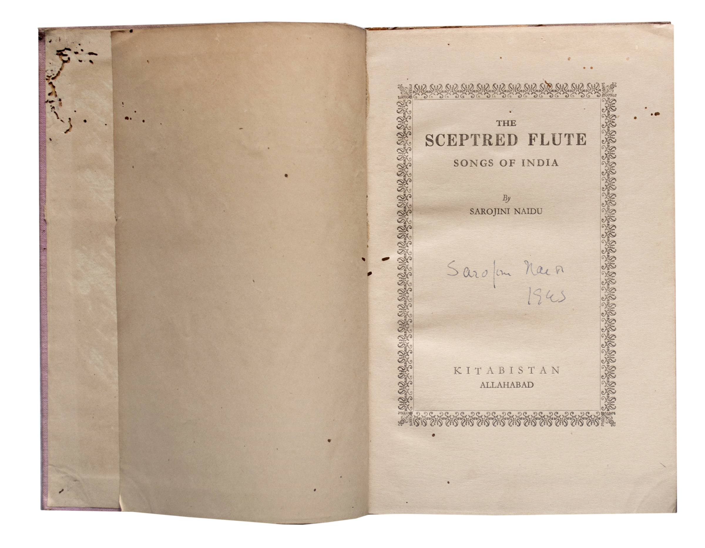 Sarojini Naidu - The Sceptered Flute: Sarojini Naidu