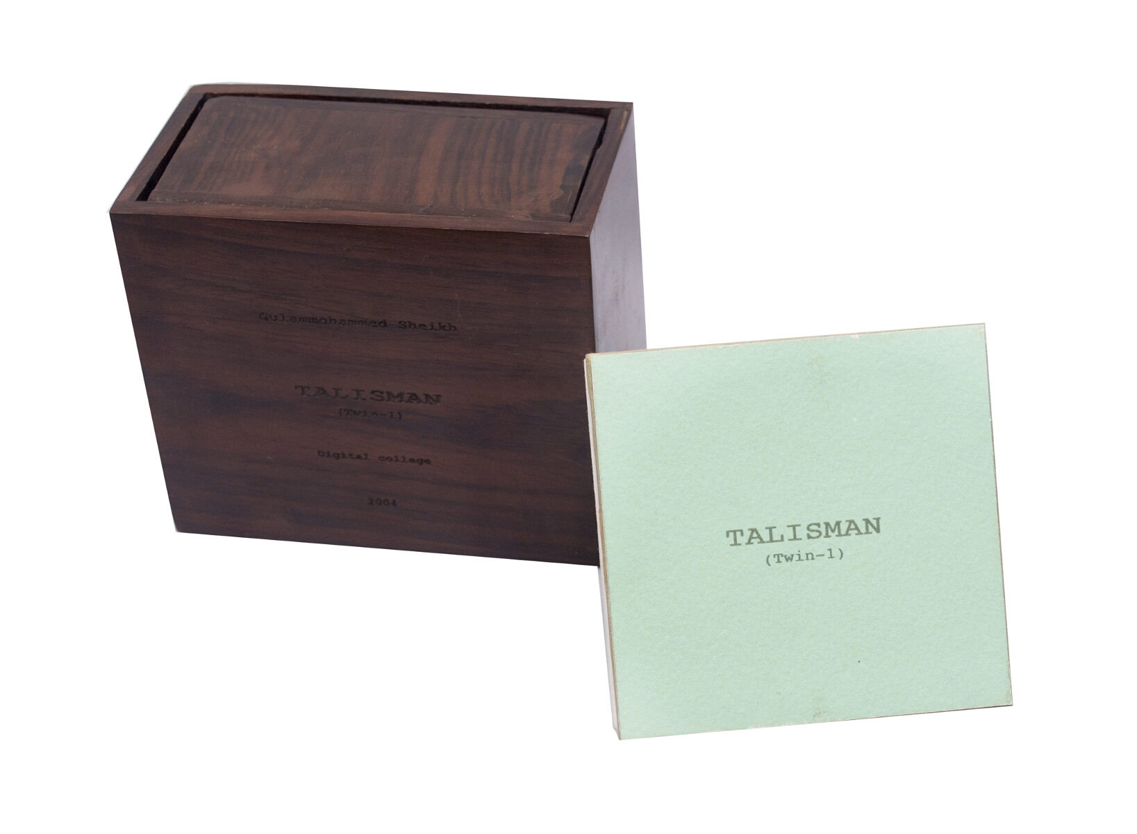 Gulam Mohammed Sheikh Artwork Rear View Talisman 2004