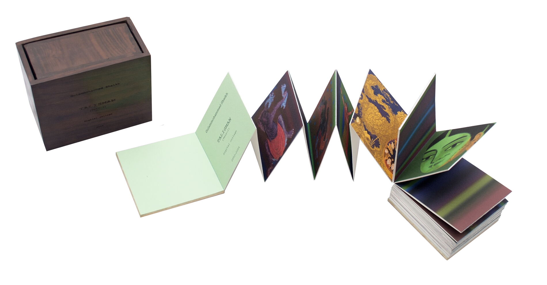 Gulam Mohammed Sheikh Artwork Upper View Talisman 2004