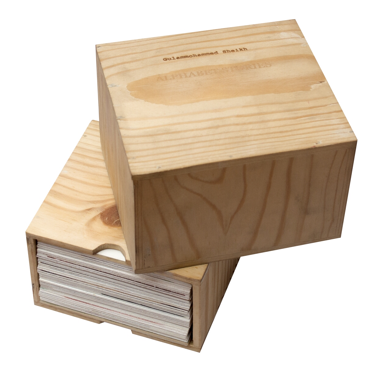 Gulam Mohammed Sheikh 2000 Painting Side Profile