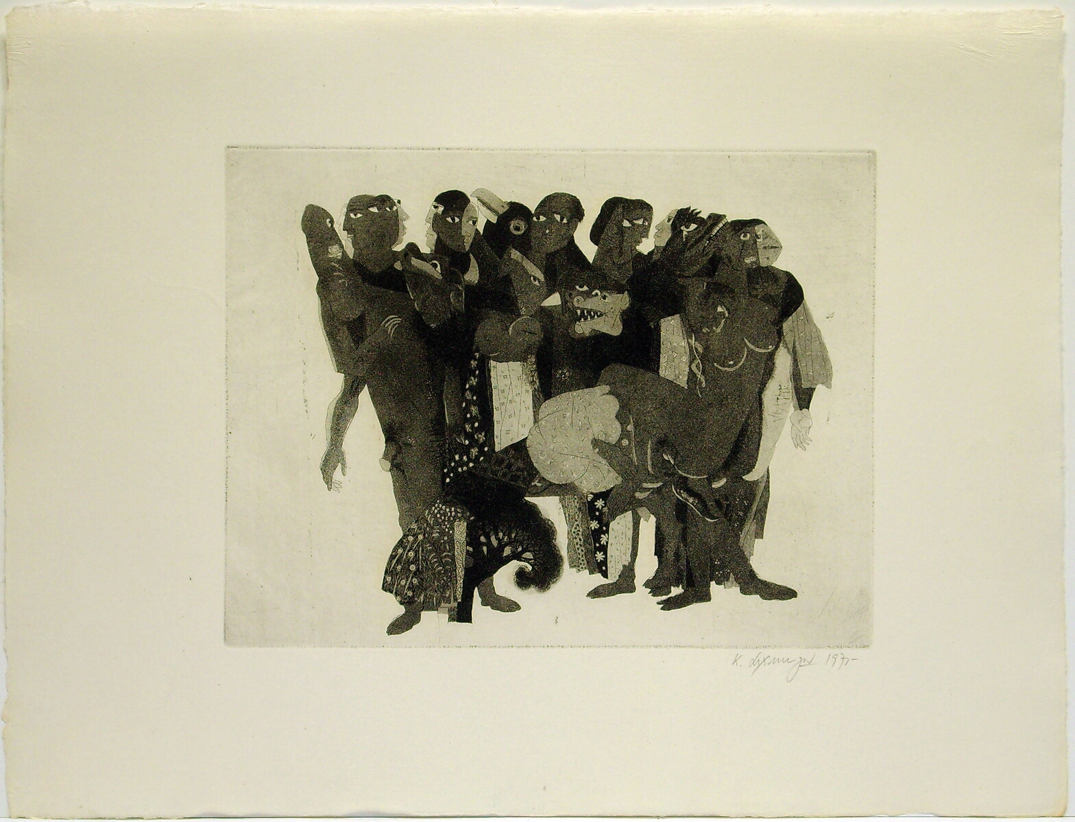 Laxma Goud's Circa 1970 Artwork