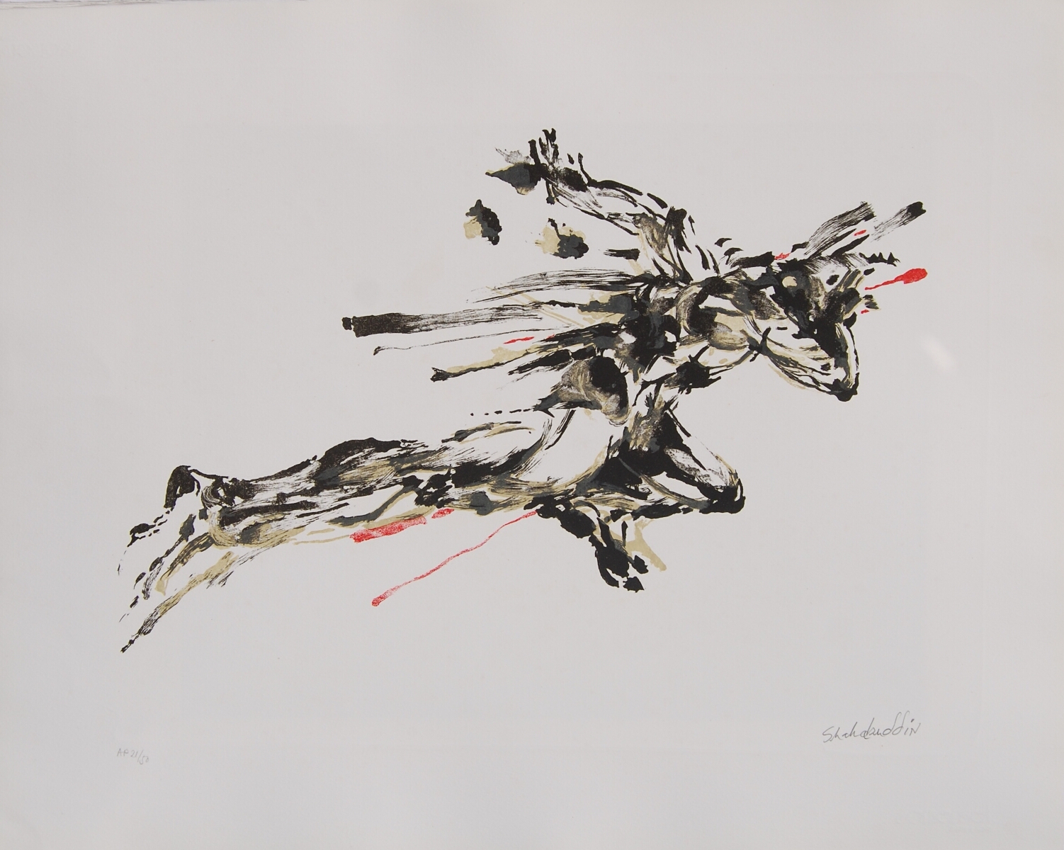 Shahabuddin Ahmed Artwork Artist's Print 21/50