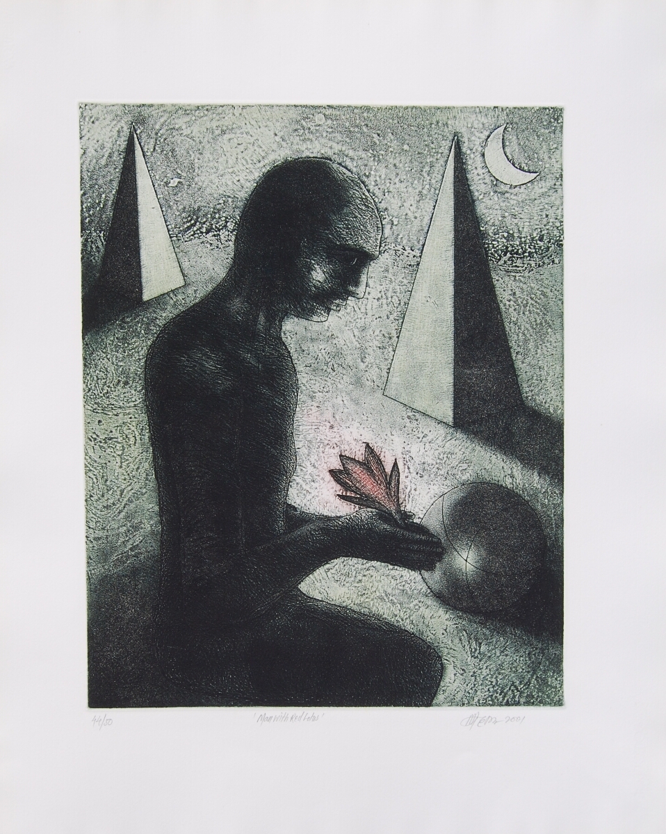 Man with Red Lotus 2001 Edition 44/50