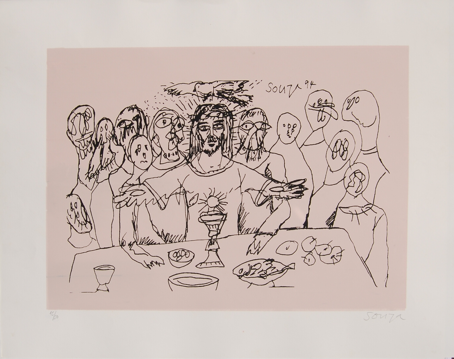 Francis Newton Souza 1994 Edition 45/50