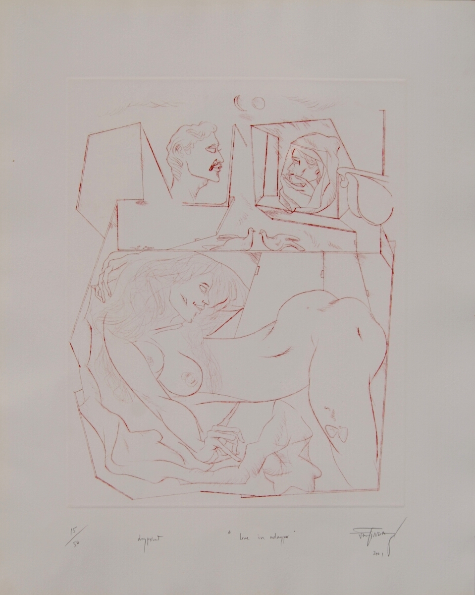 Drypoint Print 2001 Edition 15/50