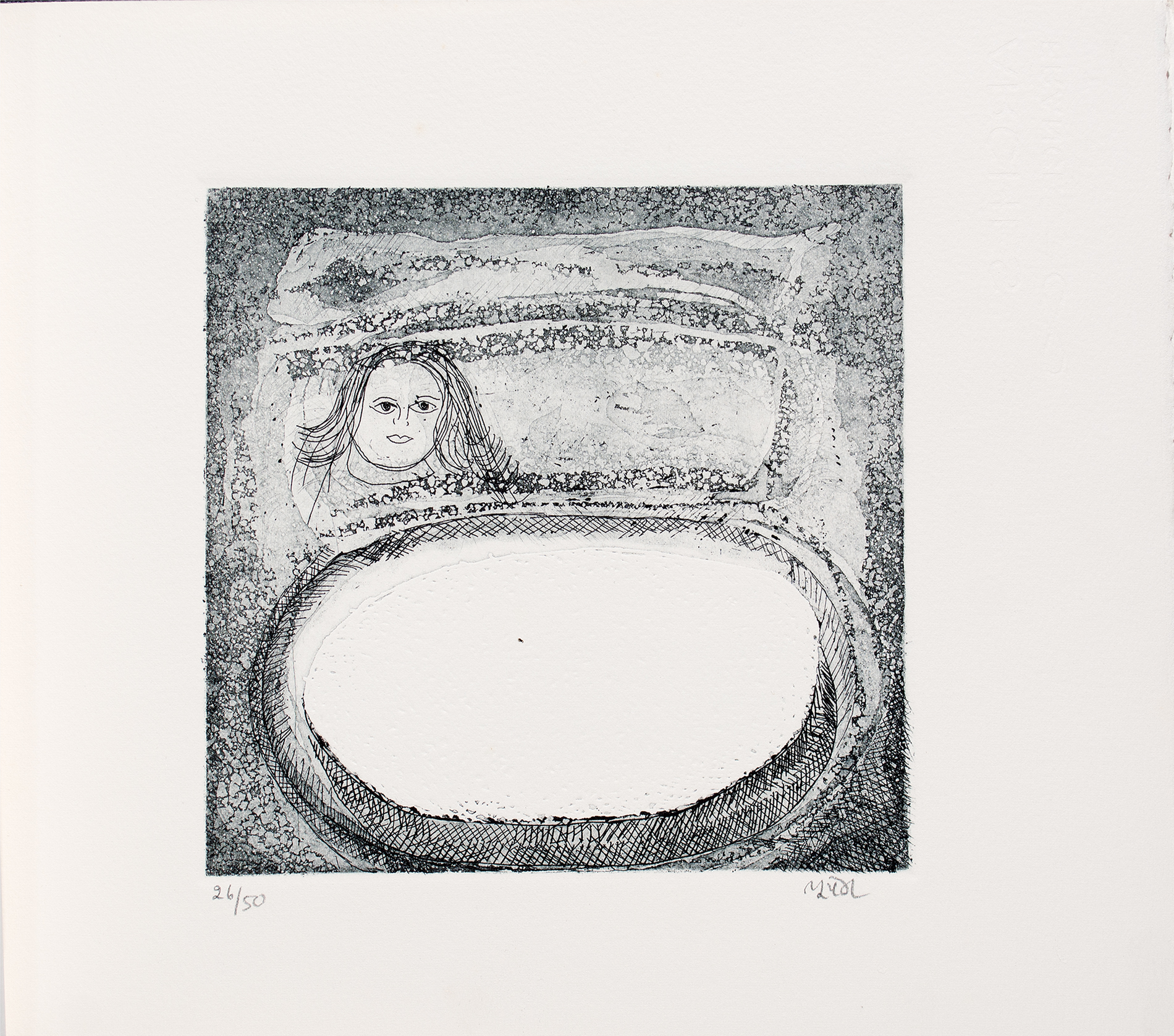 Bhupen Khakhar Etchings Phoren Soap 1 Circa 1990