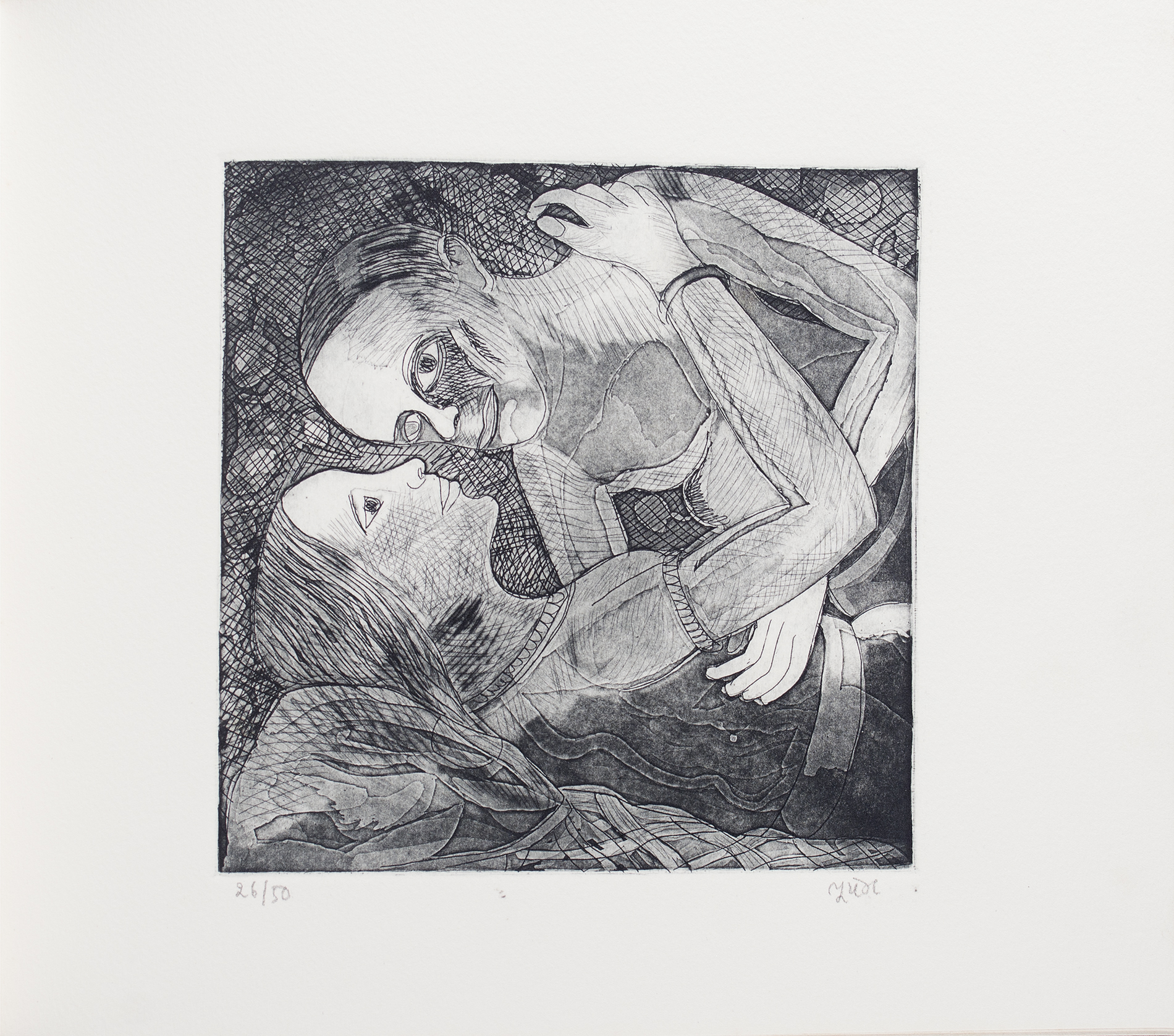 Bhupen Khakhar Etchings Phoren Soap 6 Circa 1990