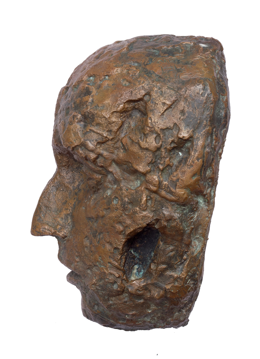 AKBAR PADAMSEE (1928) - Untitled (Head) (circa 1980)