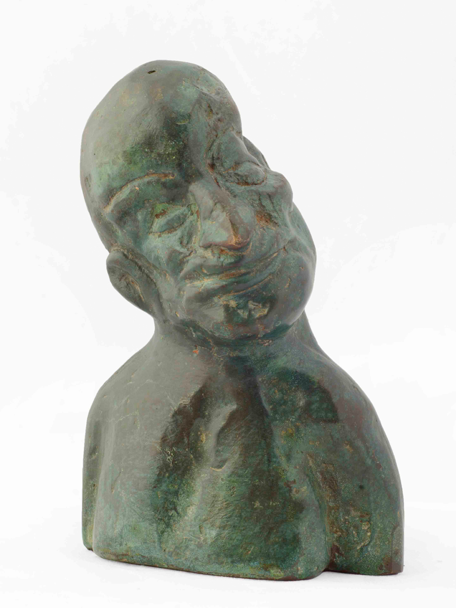 JOGEN CHOWDHURY (1939) - Untitled (Head) (circa 1990)