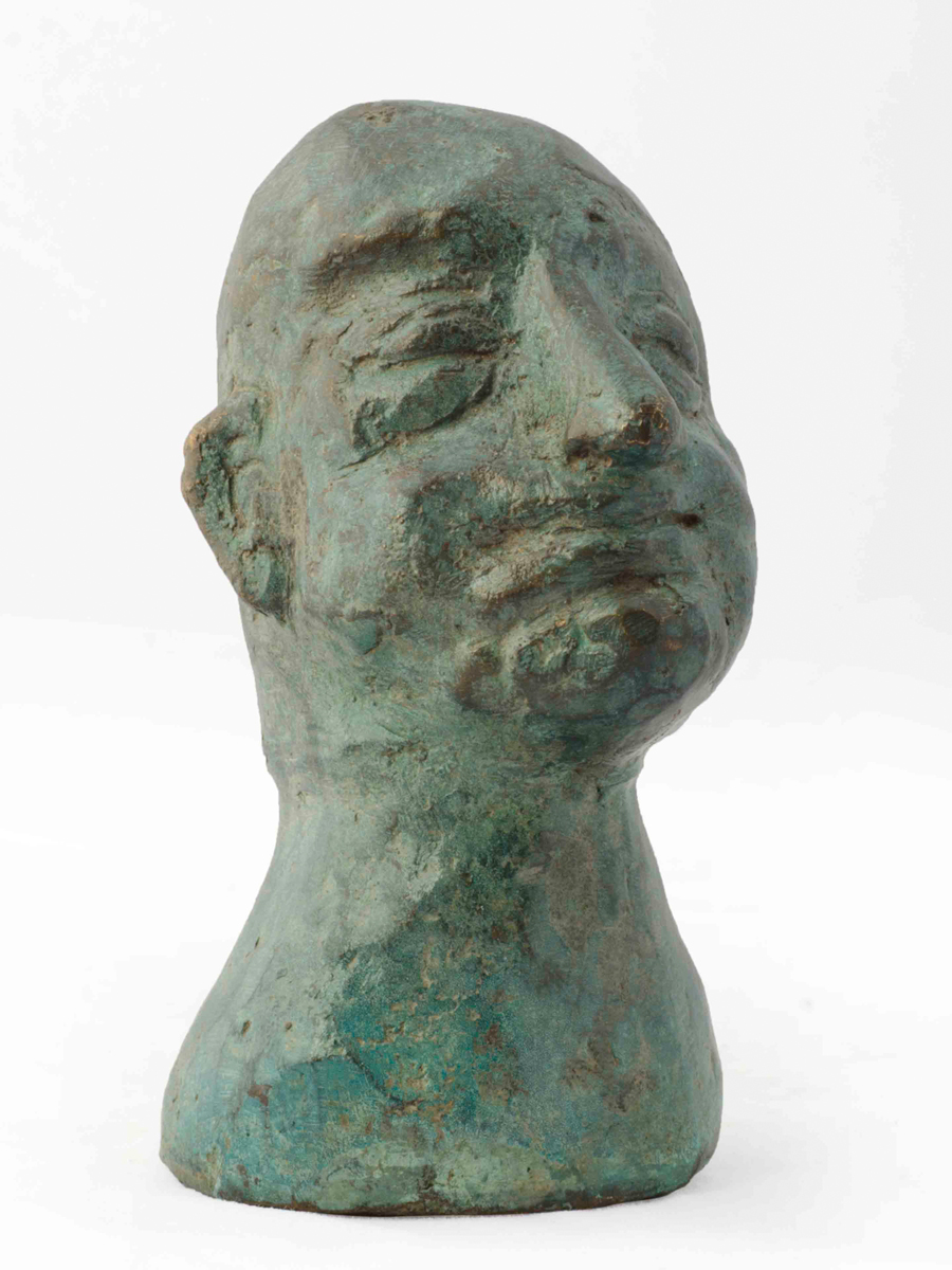 JOGEN CHOWDHURY (1939) - Untitled (Head) (circa 1990)