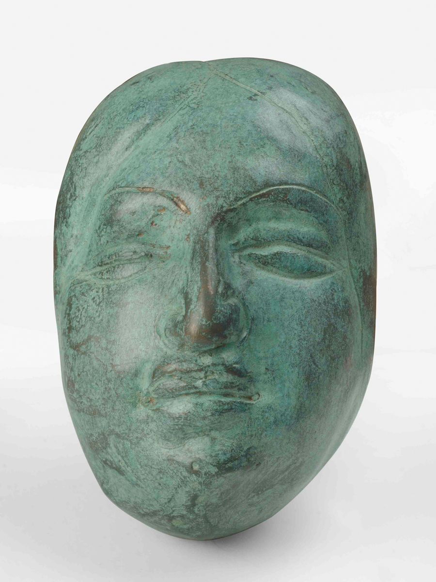 JOGEN CHOWDHURY (1939) - Untitled (Head) (circa 1990)
