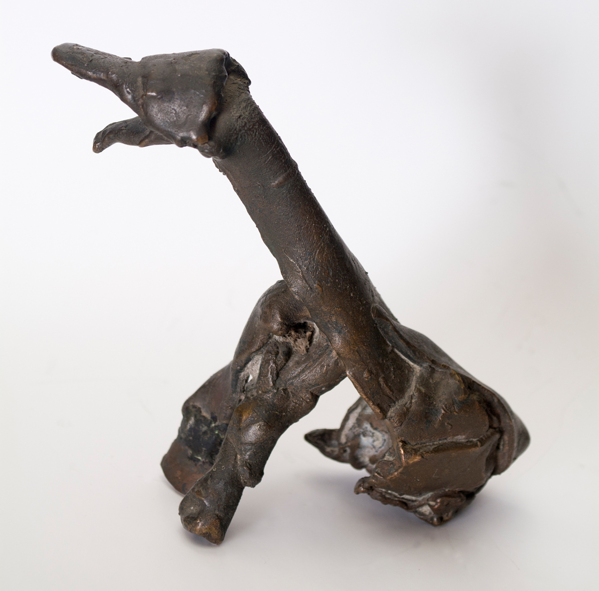 SOMNATH HORE (1921 - 2006) - Untitled (Seated Dog) (circa 1970)