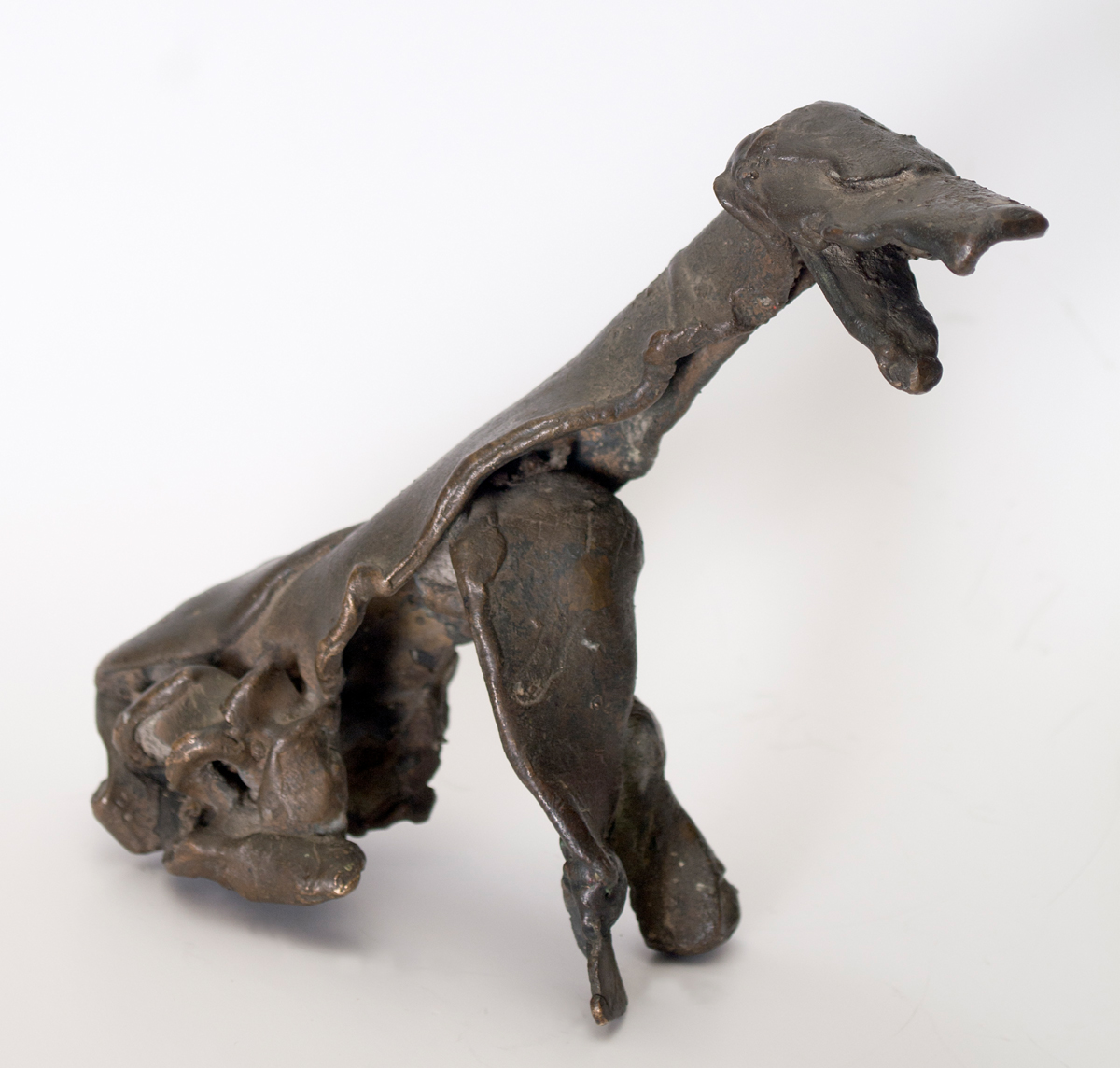 SOMNATH HORE (1921 - 2006) - Untitled (Seated Dog) (circa 1970)