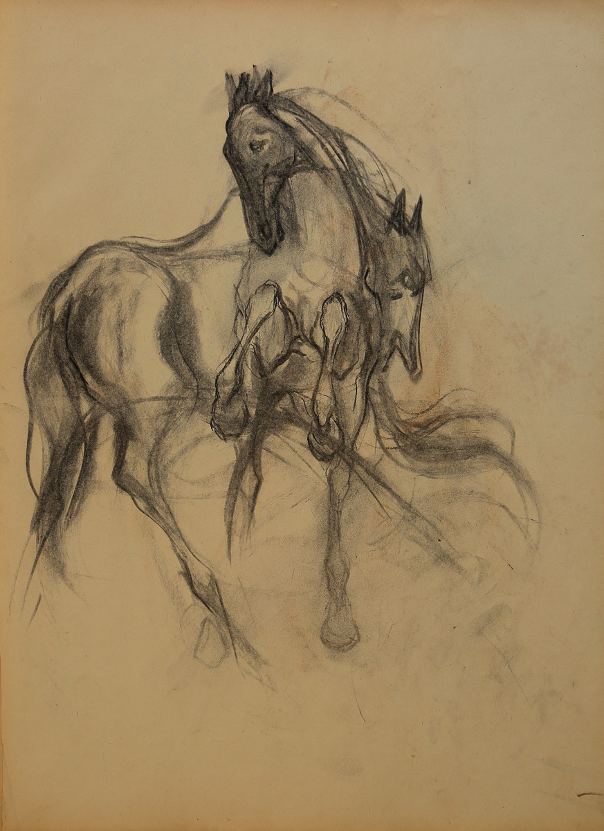 SUNIL DAS (1939 - 2015) - Untitled (Sketchbook) (circa 1950)