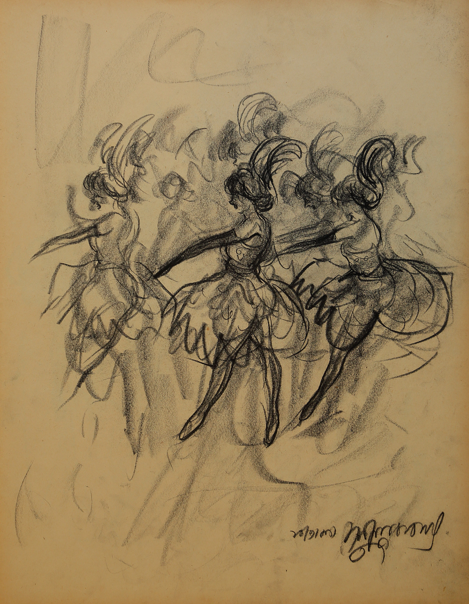 SUNIL DAS (1939 - 2015) - Untitled (Sketchbook) (circa 1950)