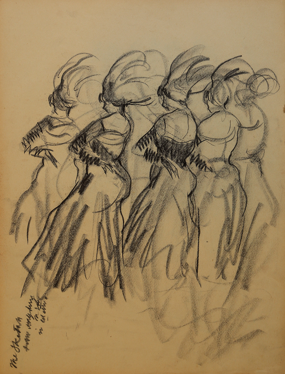SUNIL DAS (1939 - 2015) - Untitled (Sketchbook) (circa 1950)