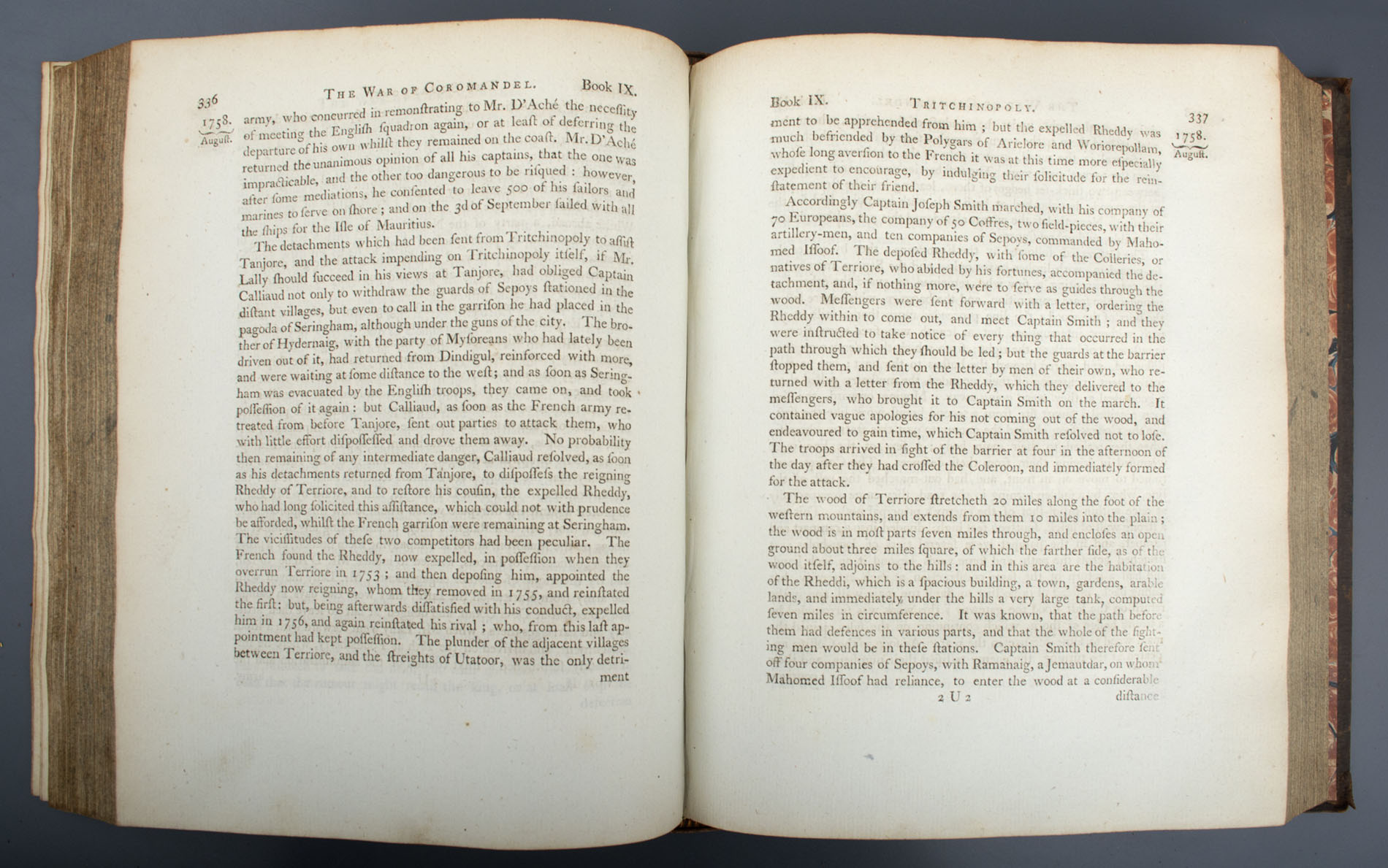 Robert Orme - A History of the Military Transactions of the British Nations in Indostan (1803)