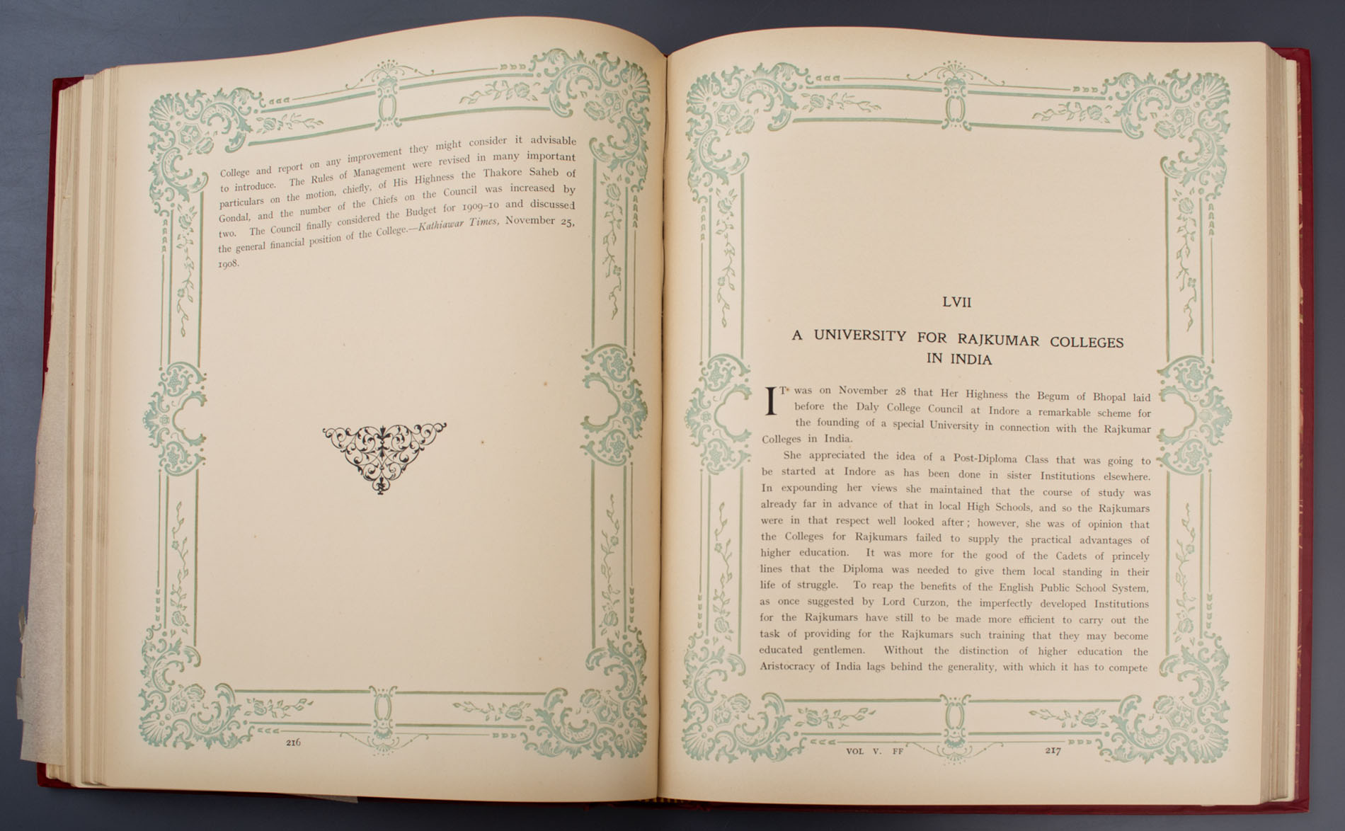 Chester Macnaghten - Forty Years of the Rajkumar College (1910)