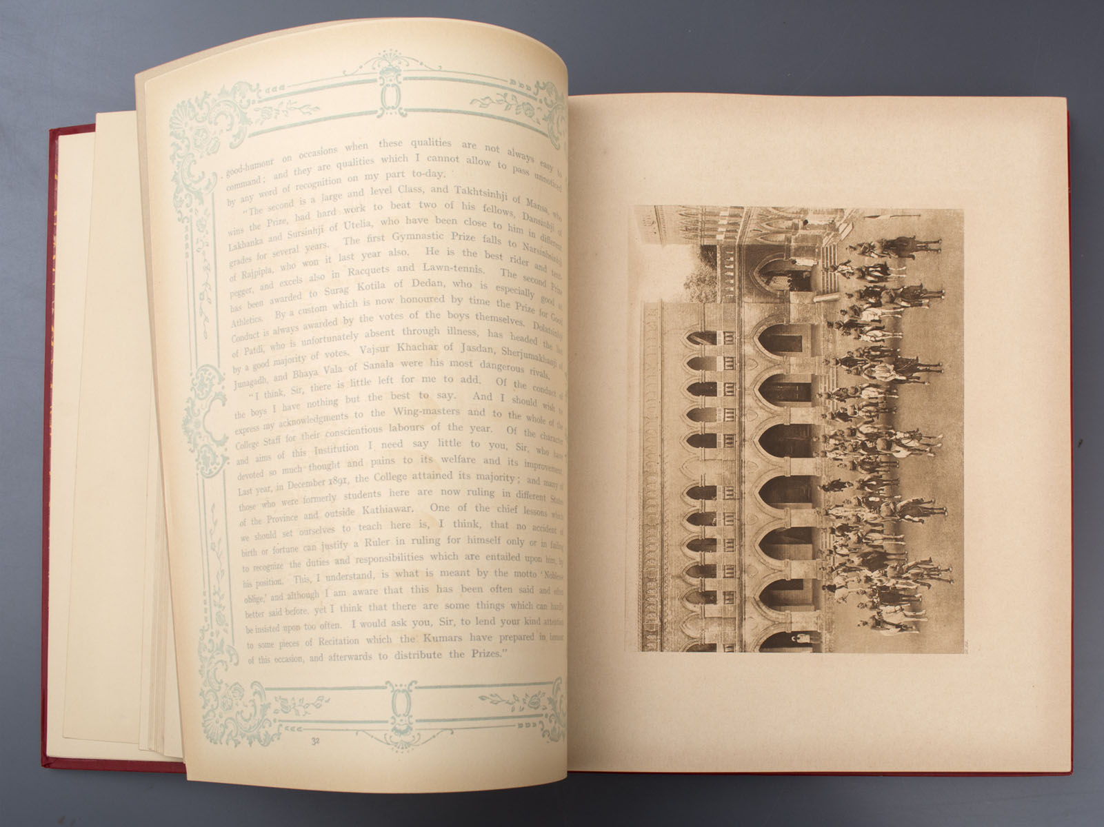 Chester Macnaghten - Forty Years of the Rajkumar College (1910)