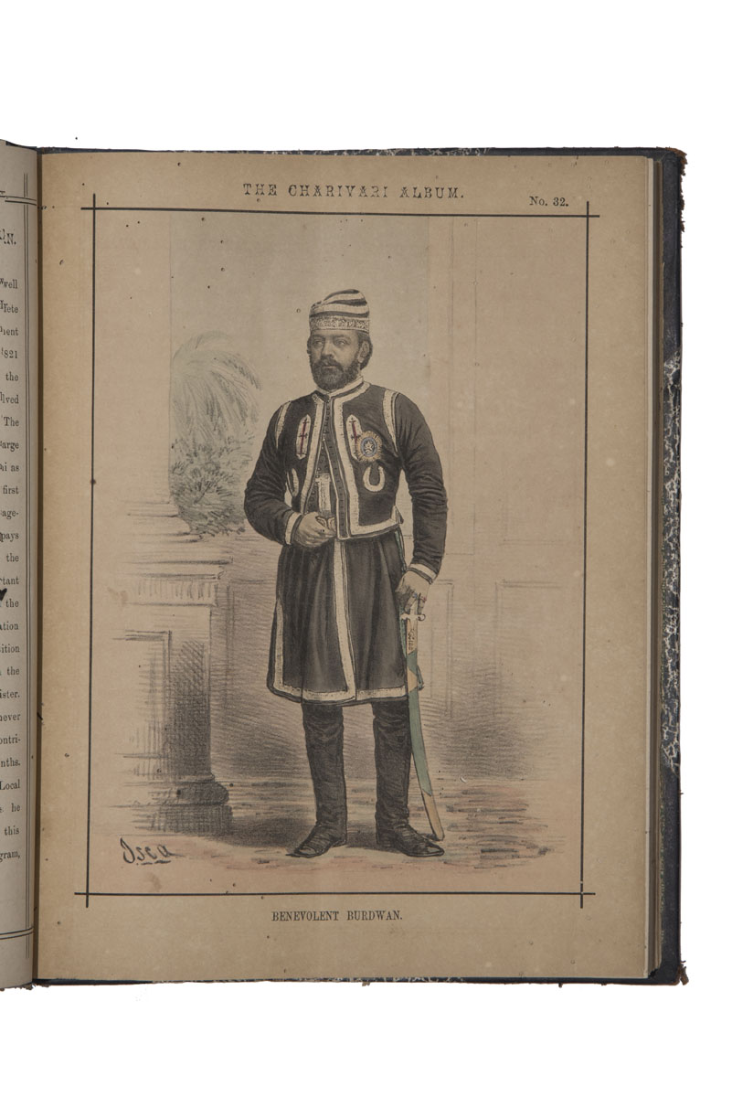 The Indian Charivari Album Benevolent Burdwan