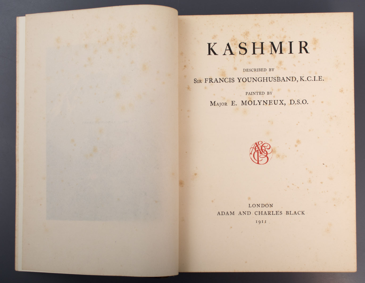 Sir Francis Younghusband - Kashmir (1911)