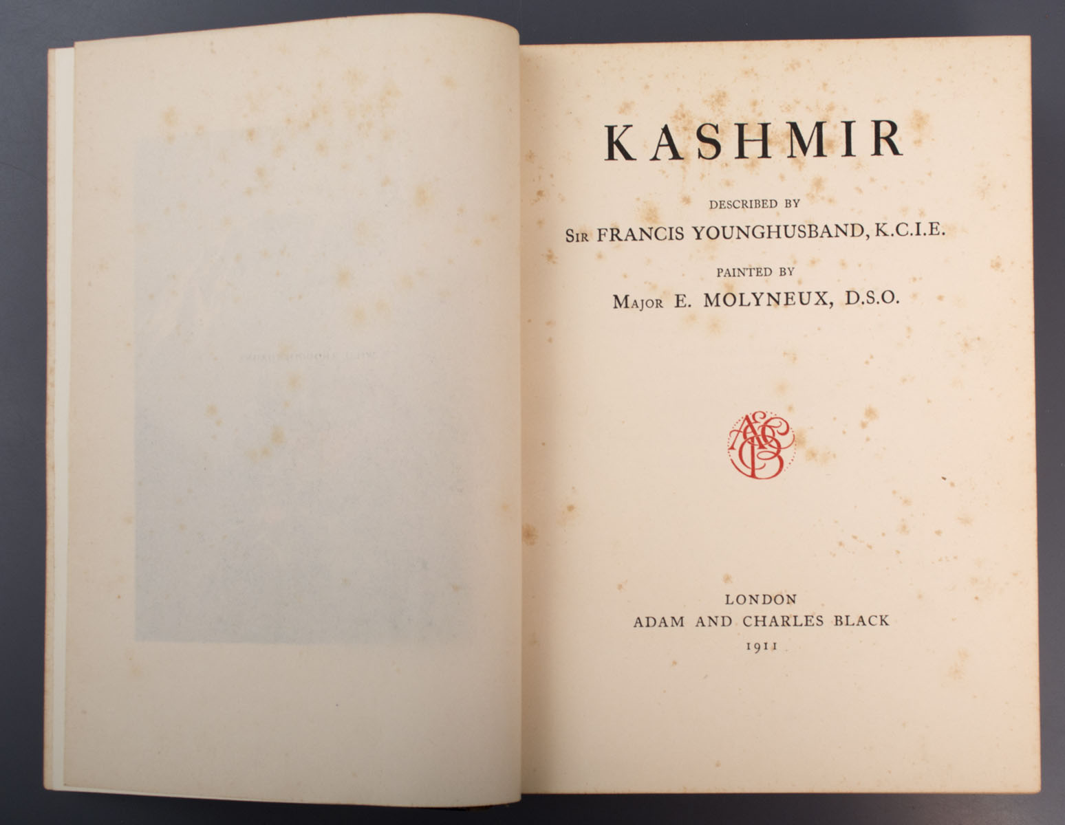 Sir Francis Younghusband - Kashmir (1911)