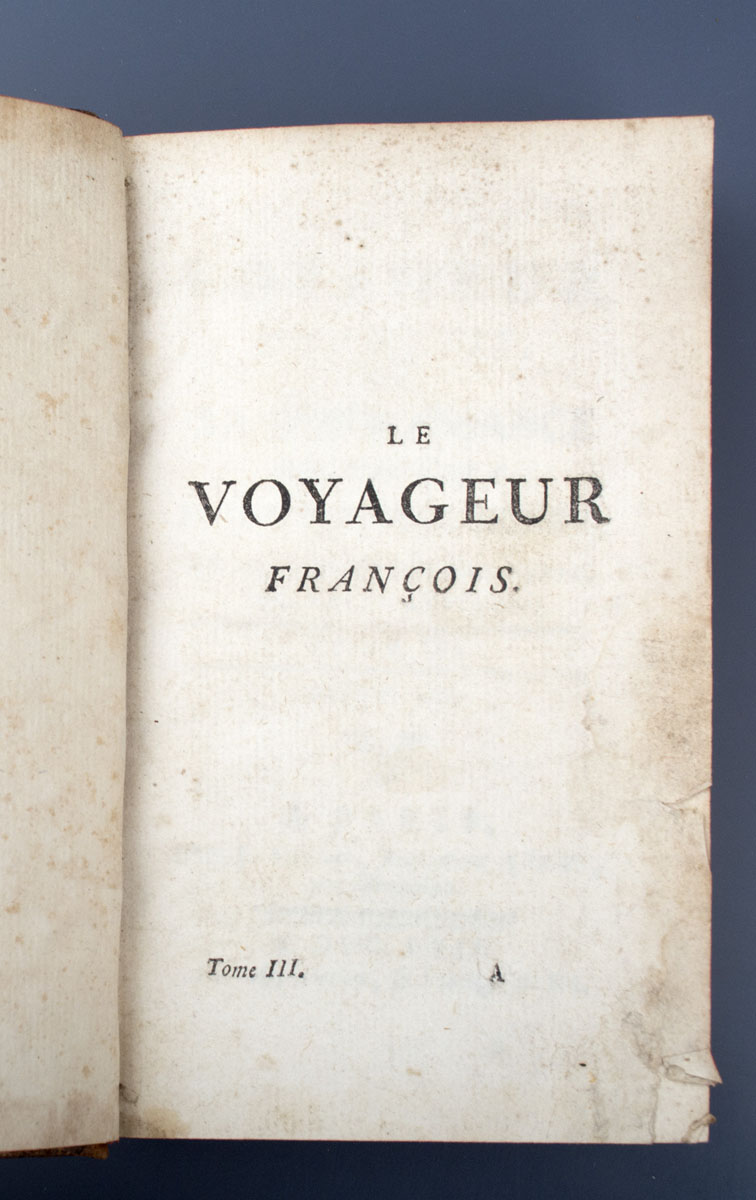 Abbot Delaporte - Le Voyageur Francois (1769)