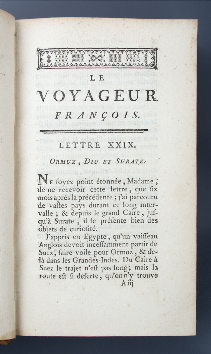 Abbot Delaporte - Le Voyageur Francois (1769)