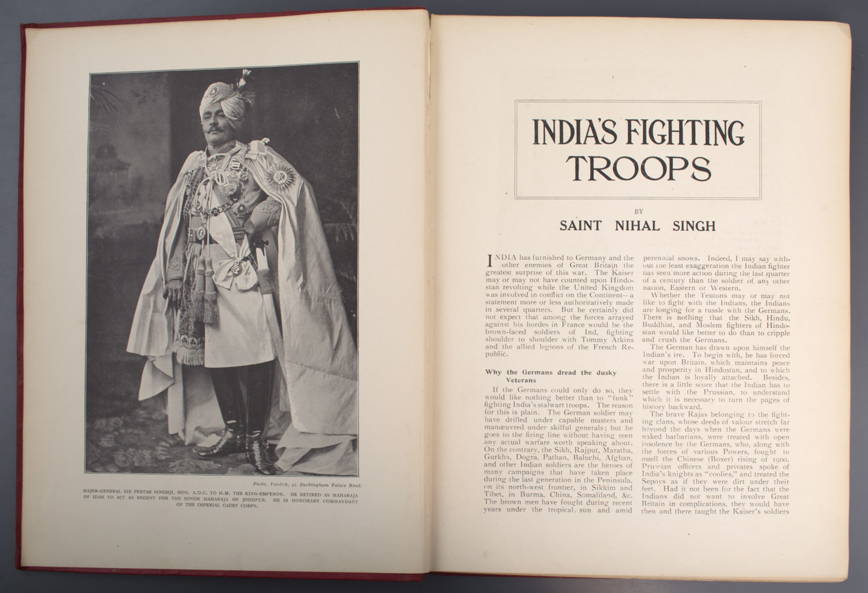 Saint Nihal Singh - Rally of the Empire (1914)