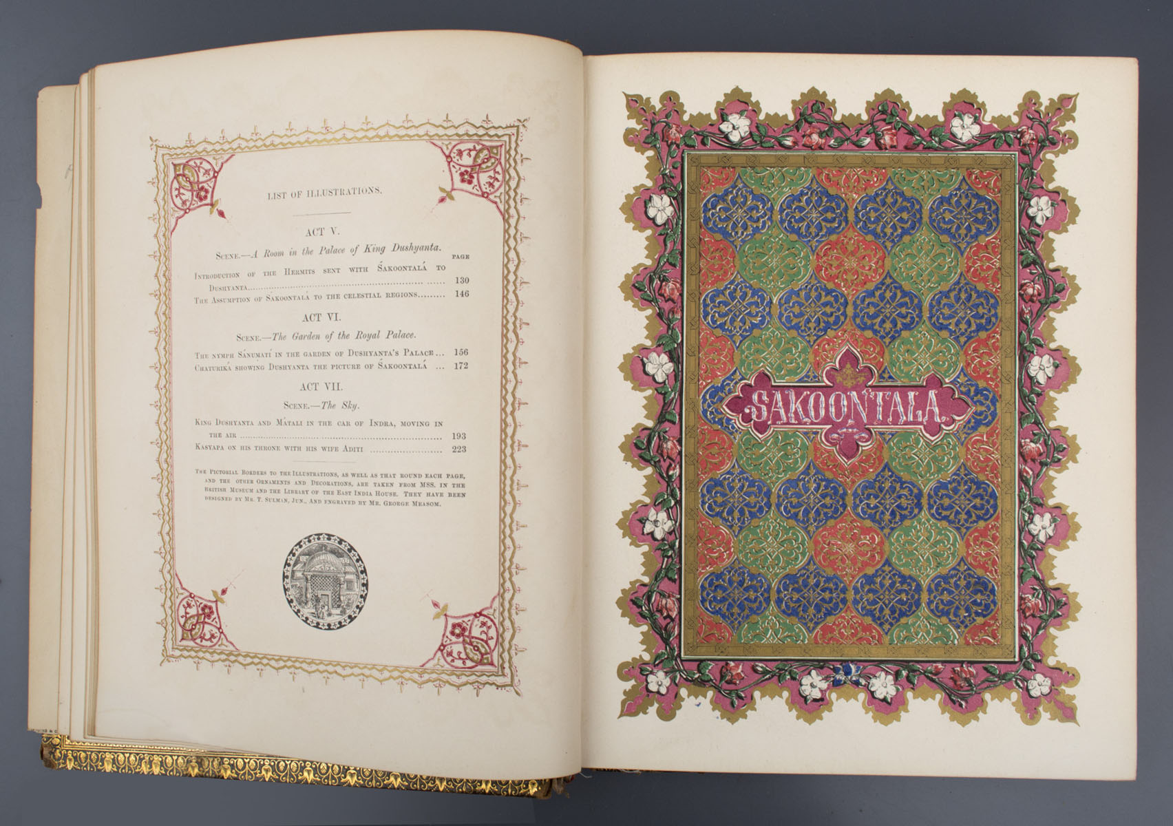 Moiner Williams - Sakoontala or the Lost Ring (1855)