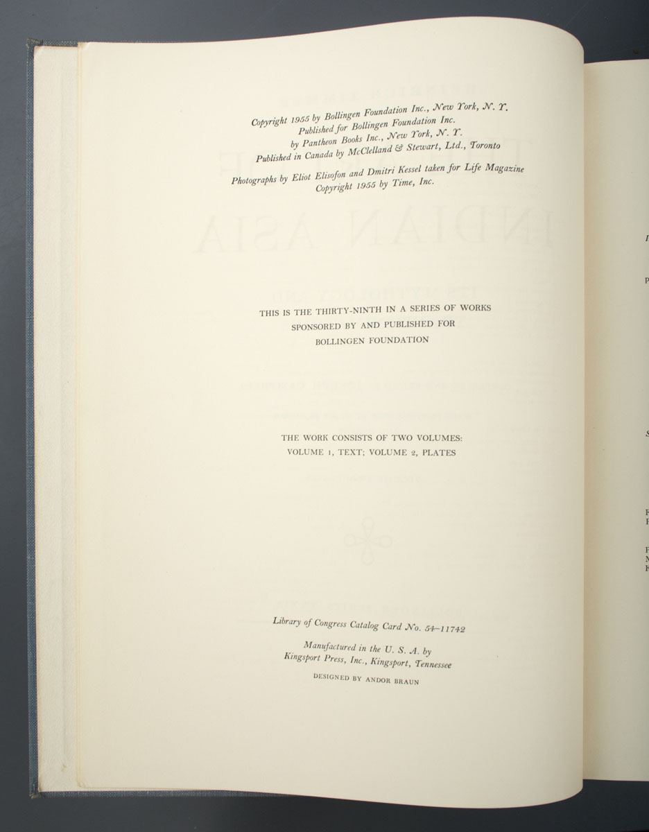 Heinrich Zimmer - The Art of Asia (1955)