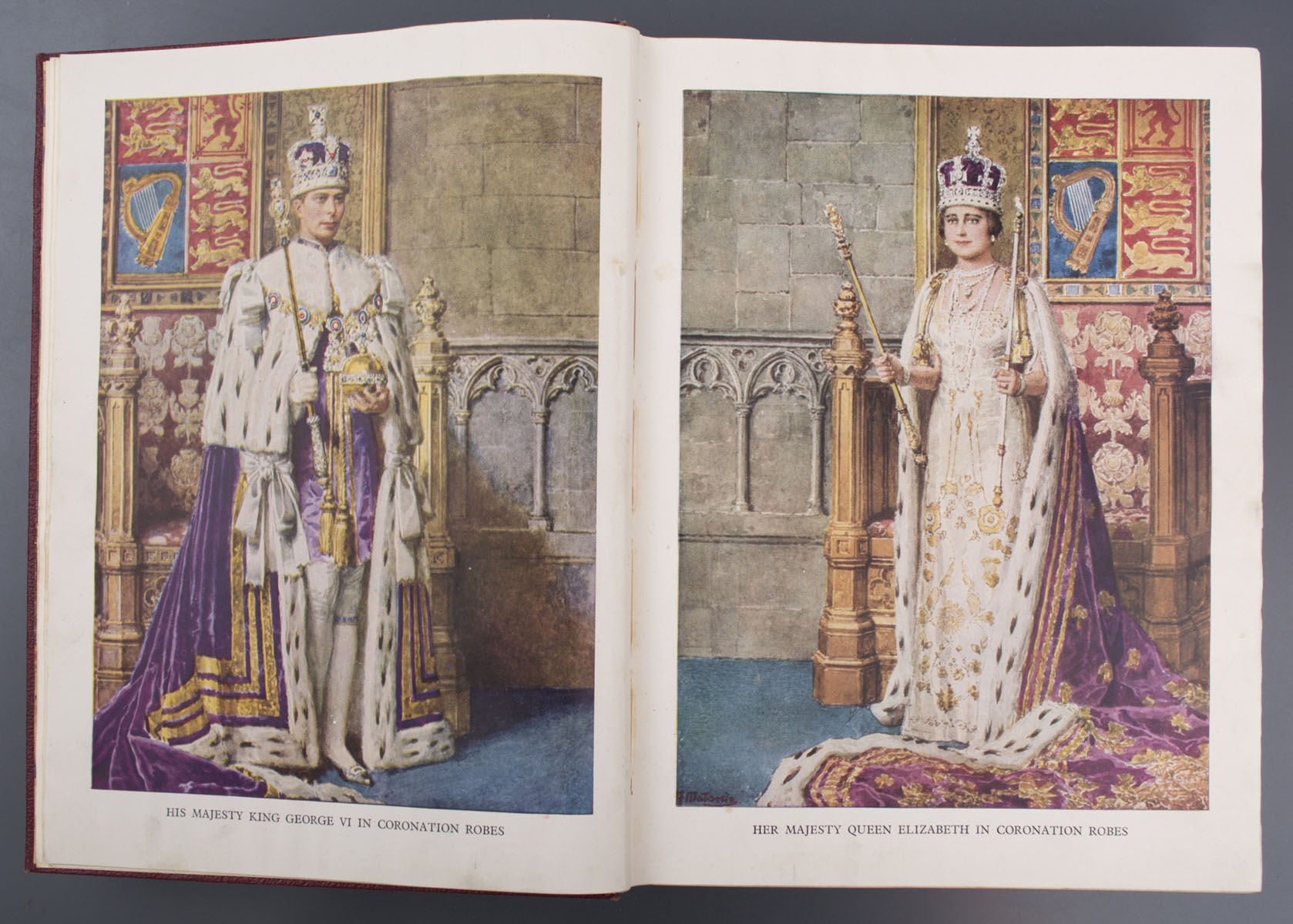 Odhams Press - The Coronation book of King George VI and Queen Elizabeth (1937)