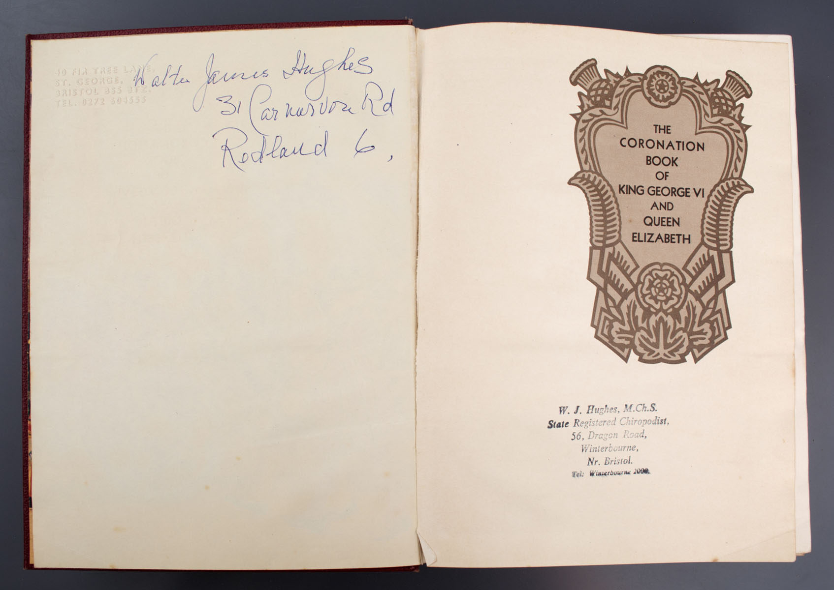 Odhams Press - The Coronation book of King George VI and Queen Elizabeth (1937)