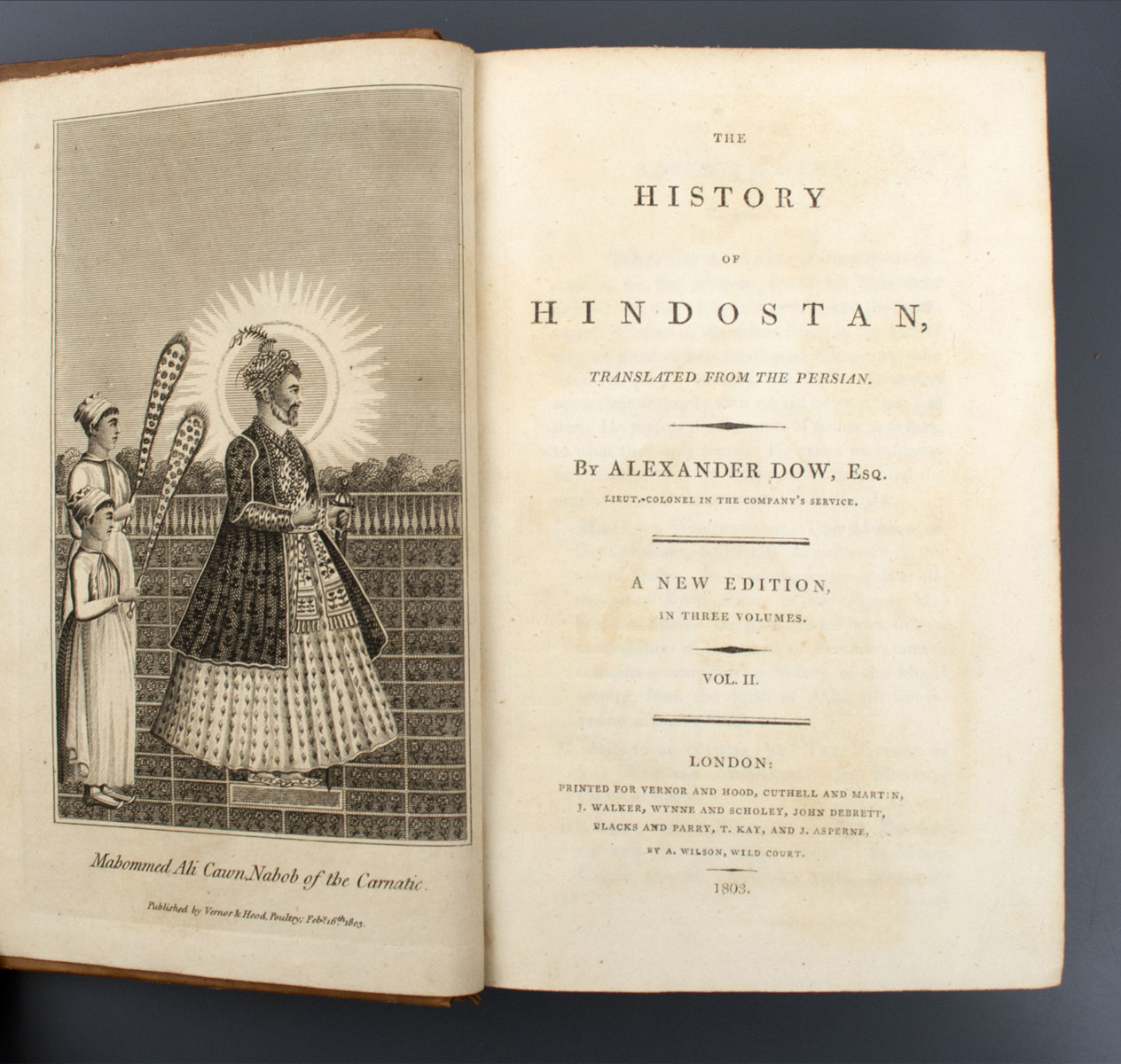 Alexander Dow - The History of Hindostan (1803)