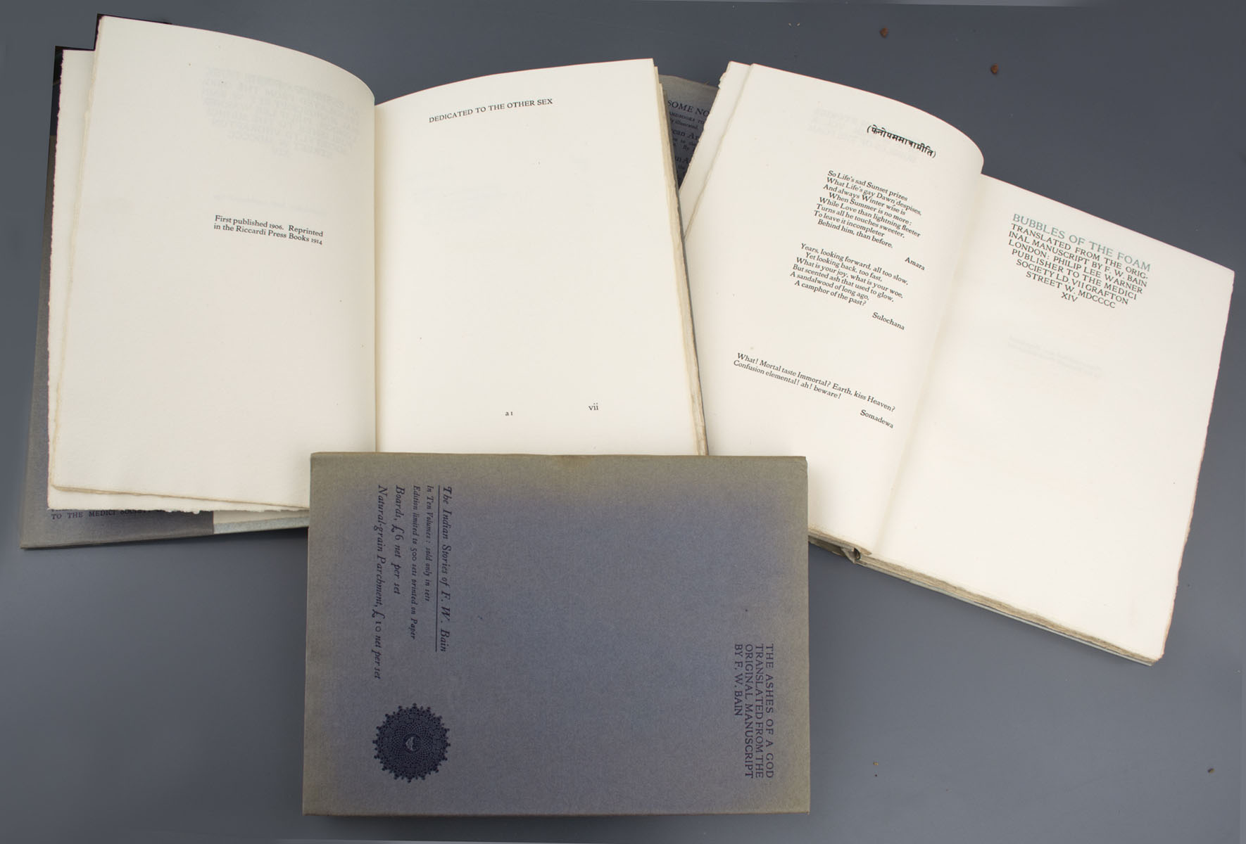 F.W. Bain - The Indian Stories of F.W. Bain (1913/1914)