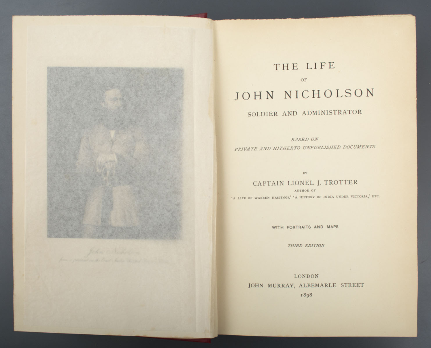 Capt. Lionel J. Trotter - The Life of John Nicholson (1898)