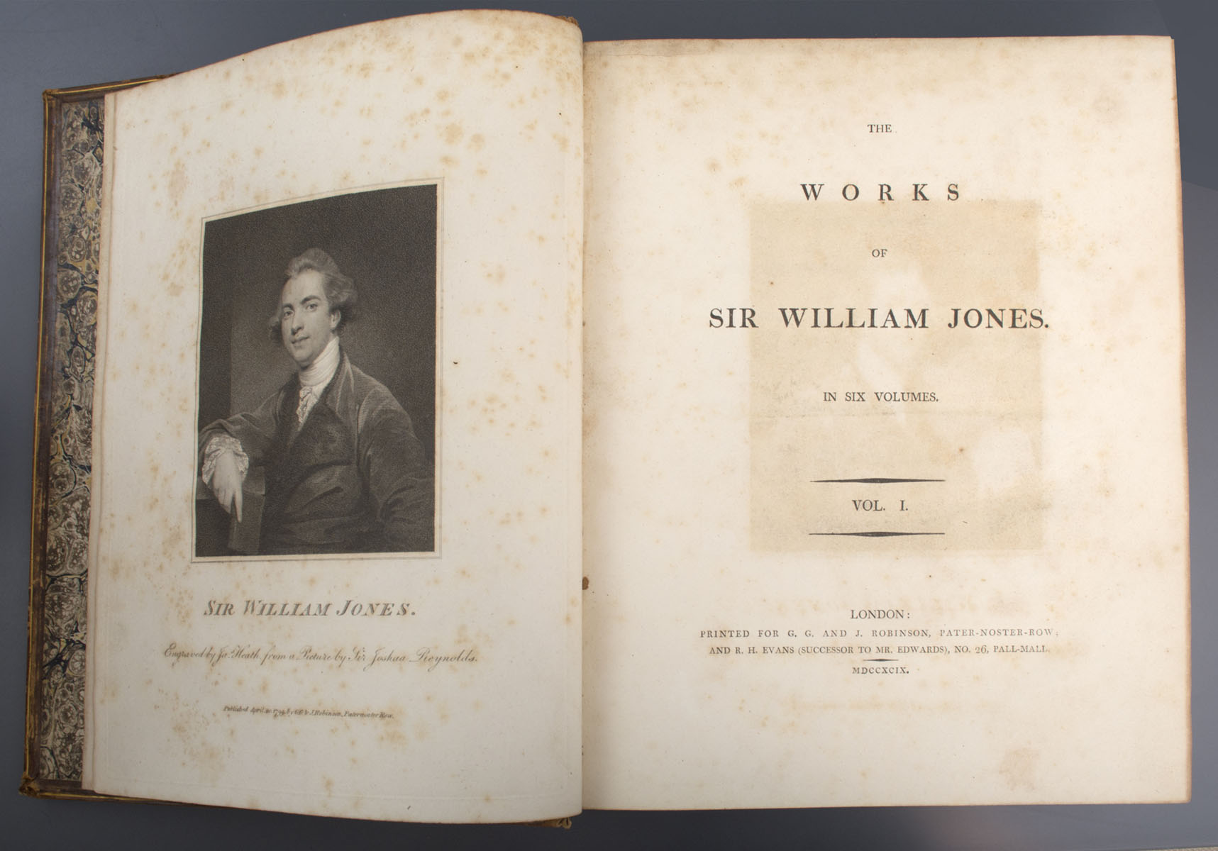Lady Anna Marie Shipley Jones - The Works of Sir William Jones (1799)