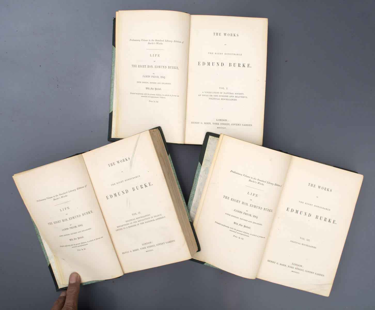 James Prior - The Works of the Right Honourable Edmund Burke (1854)