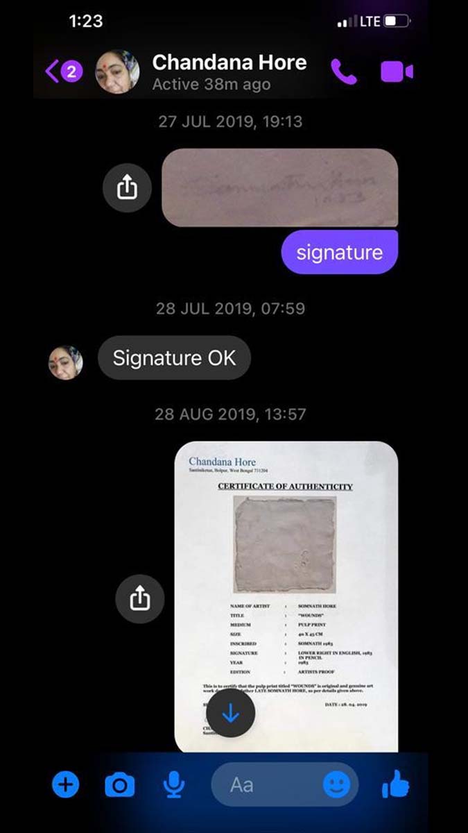 Somnath Hore (1922 - 1993) - WOUNDS (1983)