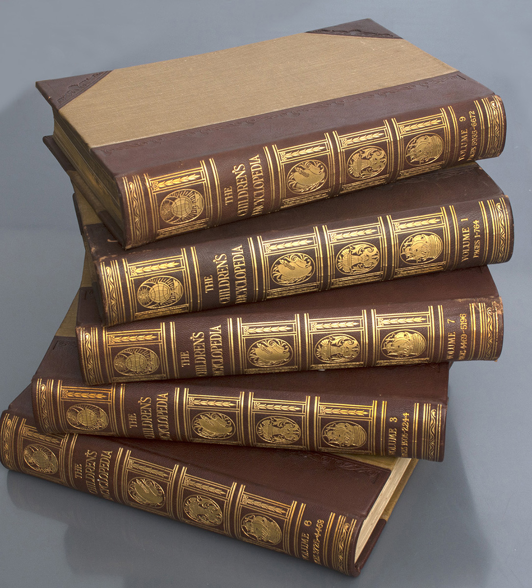 The Children's Encyclopedia Volume 1, 3, 6, 7, 9