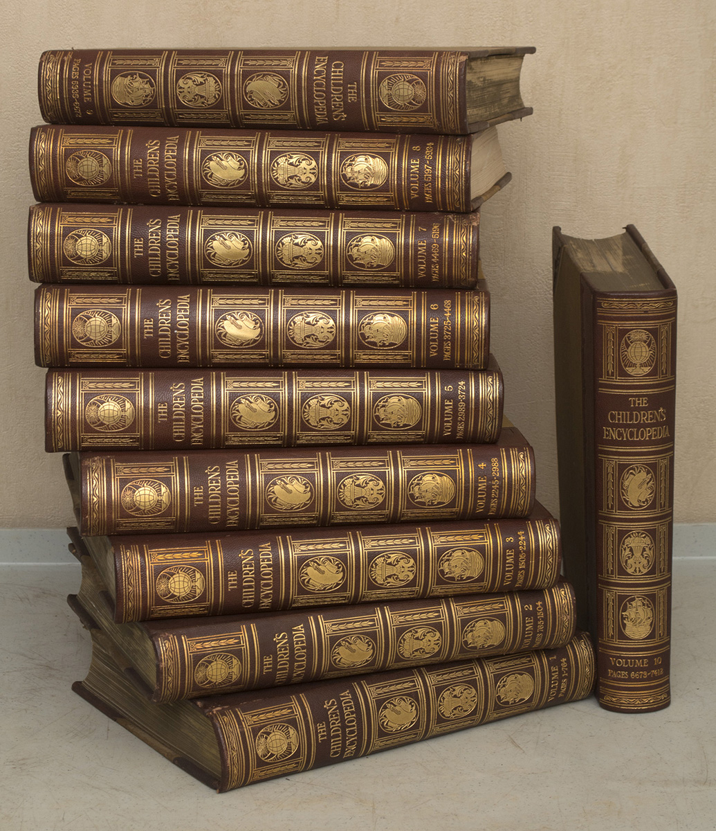 The Children's Encyclopedia Set of 10 Volumes