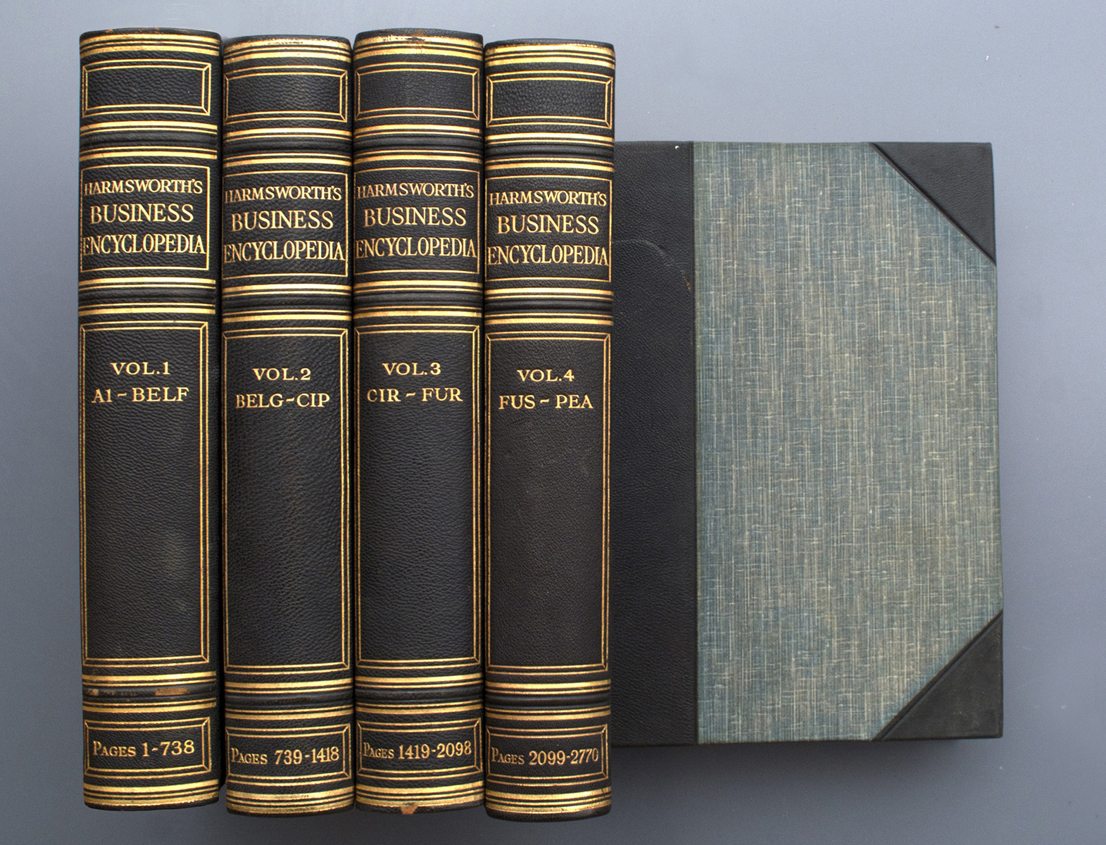 Harmsworth's Business Encylopedia Set of 5 Volumes