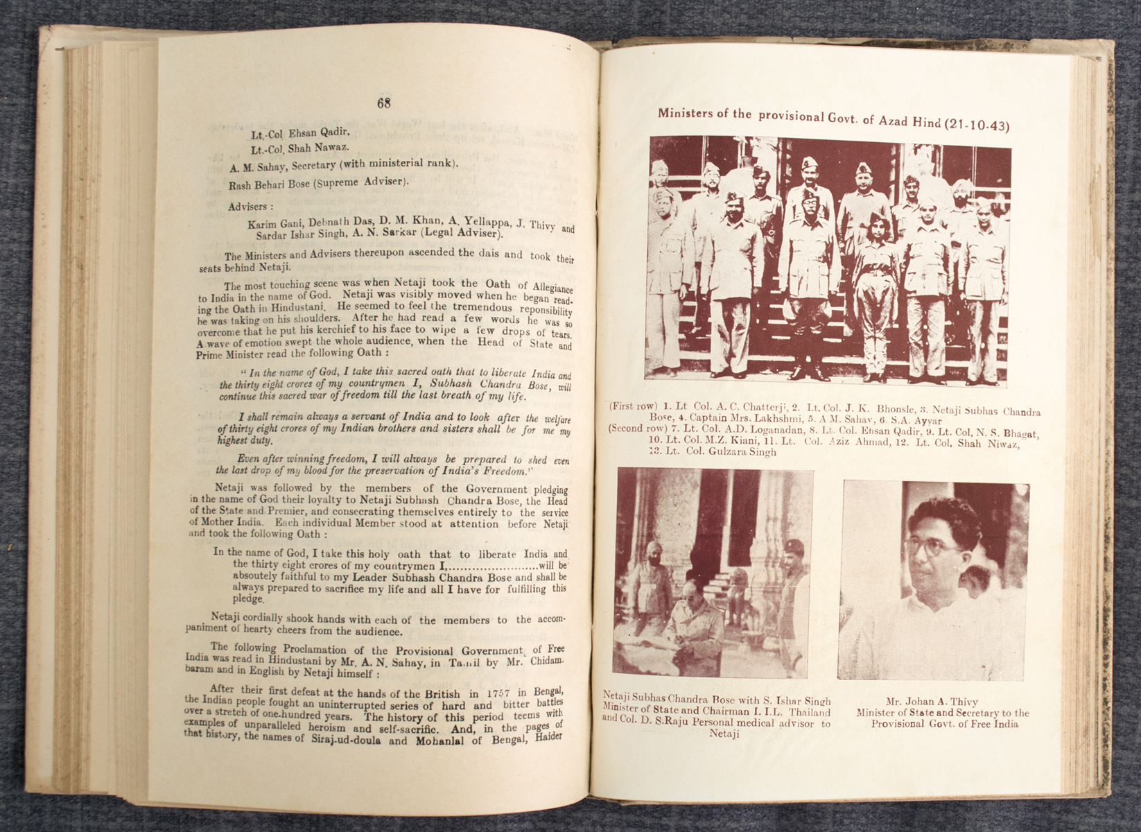 K. S. GIANI - Indian Independence Movement in East Asia (1947)