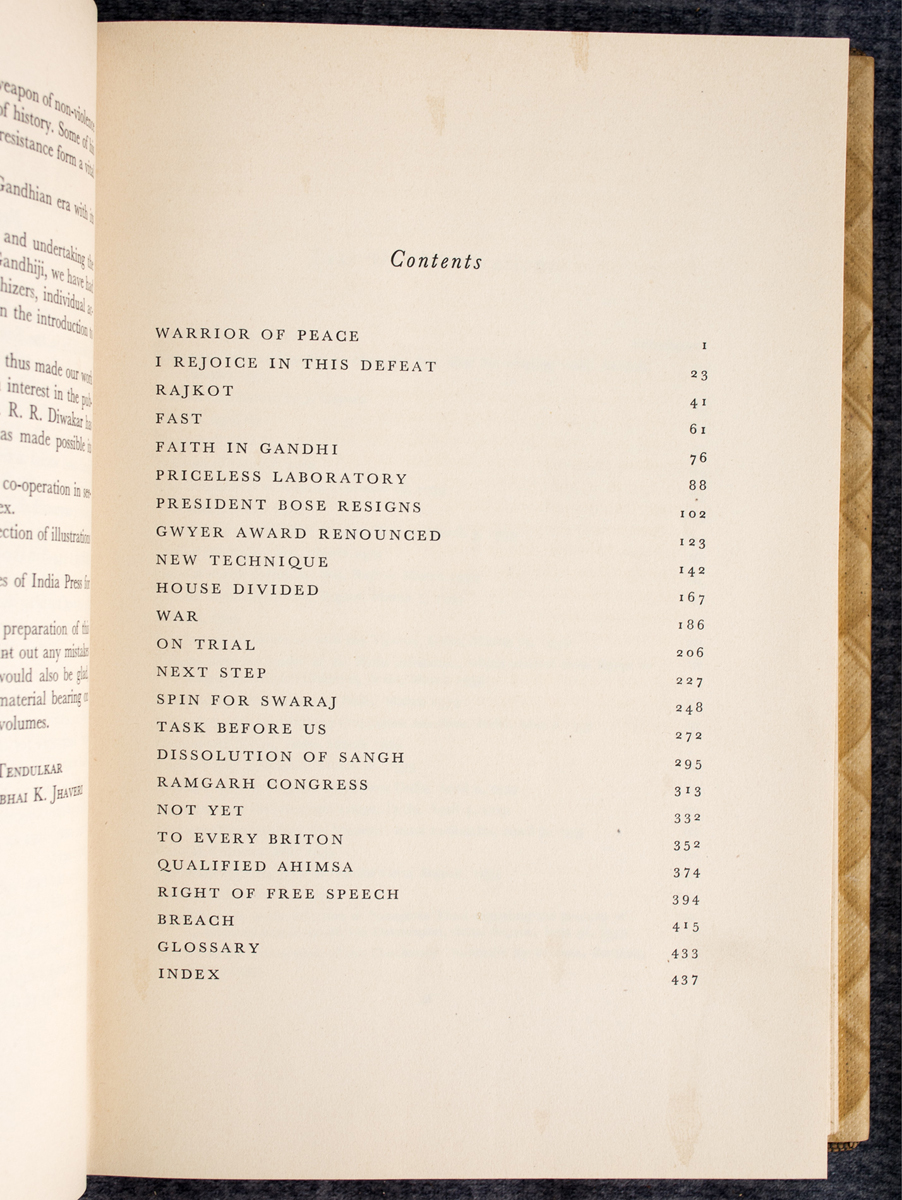 DINANATH GOPAL TENDULKAR - Mahatma: Life of Mohandas Karamchand Gandhi