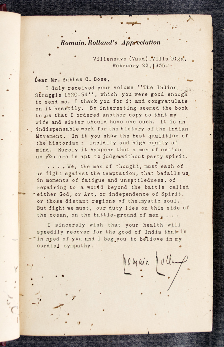 VARIOUS - Netaji's Life and Writings (1948)