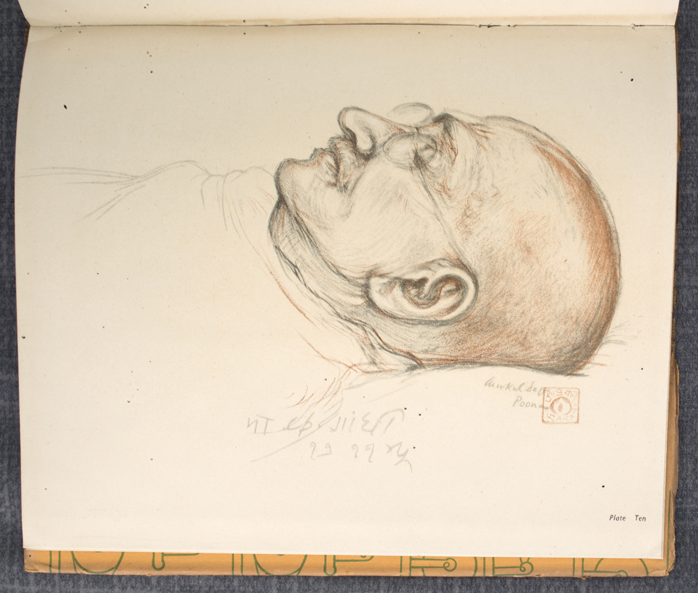 MUKUL DEY - Portraits of Mahatma Gandhi (1948)